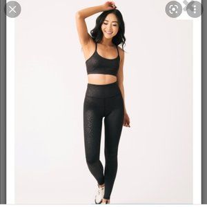 ZYIA black leopard leggings